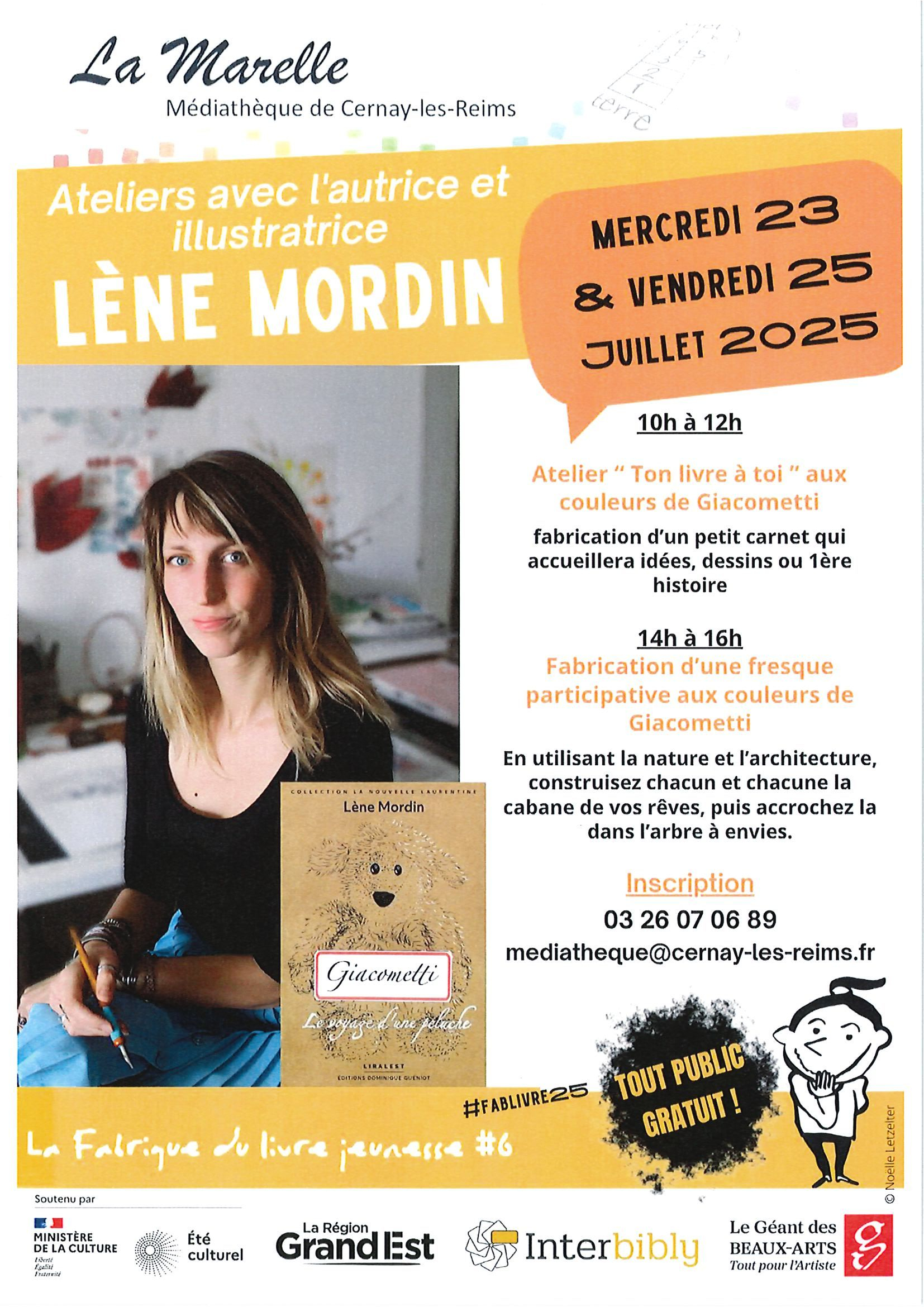 ATELIERS lENE MORDIN LA FABRIQUE DU LIVRE 2025